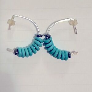 Beaded western style earrings